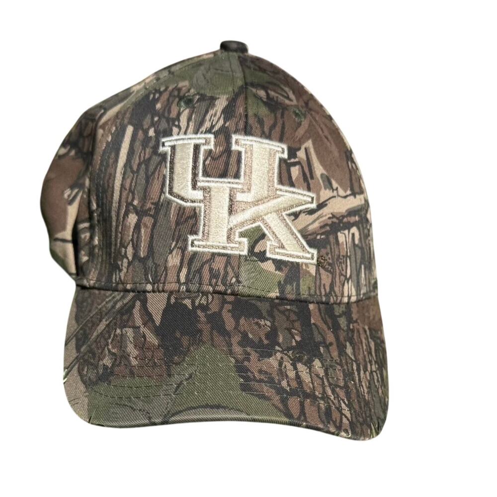 Kentucky Wildcats Camo Adjustable Hat Captivating Headgear NCAA
